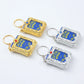 Creative Mini Bible Keychain Real Paper Can Read Religion Christian Cross Keychain Holder Car Keychain Fashion Gift Jewelry