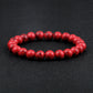 6/8/10MM Natural Stone Bracelet Red Pine Stone Prayer Beaded Bracelet Rosary Meditation Bracelets Men Women Yoga Jewelry Pulsera