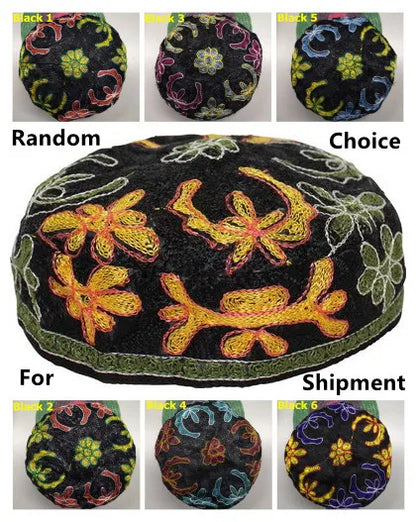 BUCHARIAN EMBROIDERED KIPPAH KIPPOT YARMULKA