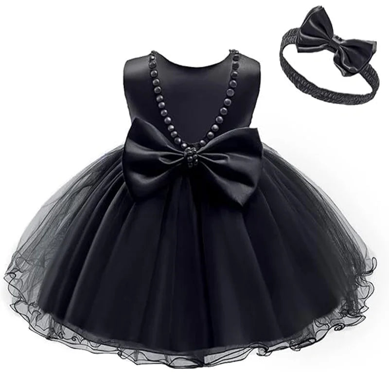 Baby Christmas Costume Christening Princess Dress For Baby Girls Wedding Kids Infant 1st Birthday Party Dress Newborn Clothes