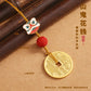 New Creative Copper Coin Car Keychain Star Moon Bodhi Handmade Pendant Phone Chain Key Ring Wholesale