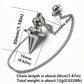 Pendulum - Brass Metal Dowsing & Divination Tool for Reiki Chakra & Metaphysical Spirituality Yoga Balancing Pendant
