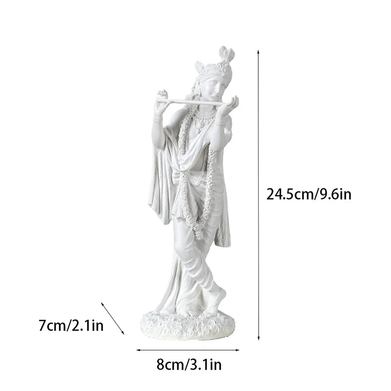 Indian God Krishna Buddha statue Sculptures and figurines  Southeast Asian Home Room Office Wealth Luck Feng Shui Decor statue