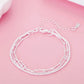 Hot Sale 925 Sterling Silver Chain Solid Bracelet for Women Mens Charm Party Gift Wedding Fashion Jewelry