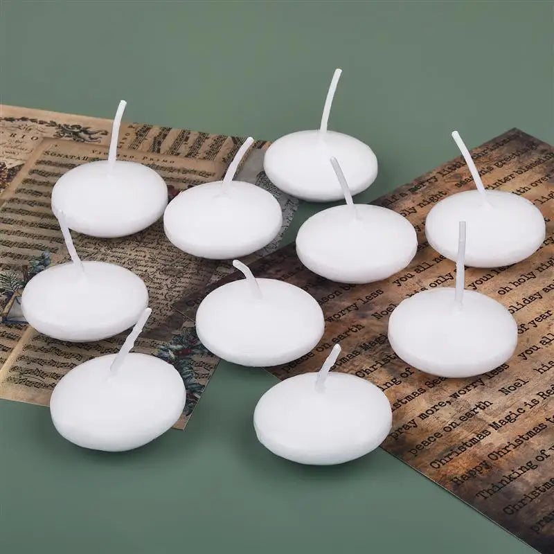 10 Pieces/Pack Floating Candles Festival Supplies Candles Release Wishing Candles Wax Wedding Props