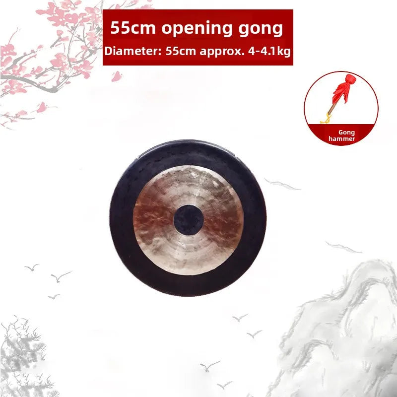 Copper Gong 16-80CM Handmade Gong Sound Healing Meditation Celebration Gongs Practice Cymbals Percussion Musical Instruments
