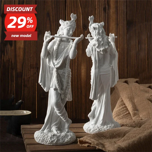 Indian God Krishna Buddha statue Sculptures and figurines  Southeast Asian Home Room Office Wealth Luck Feng Shui Decor statue