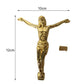 Zinc Alloy Jesus Figure Christian Wall Cross Accessories Gift 12cm Tall Home Office Furnishing Decor