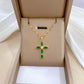 Exquisite Gold Color Stainless Steel Inlaid Crystal Cross Pendant Necklace for Women Men Luxury Full of Zircon Chokers Jewelry