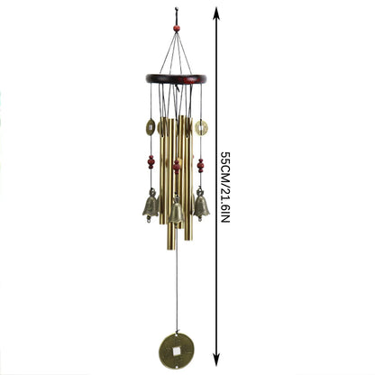 1pc Wind Chime Large Bells Wind Chimes Chapel Home Decor For Garden Outdoor Decoration Decor Gifts Yard Hanging Decor