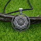 Om Yoga Lotus Flower Pendant Necklace Religious Buddha Mandala Meditation Spiritual Indian Jewelry