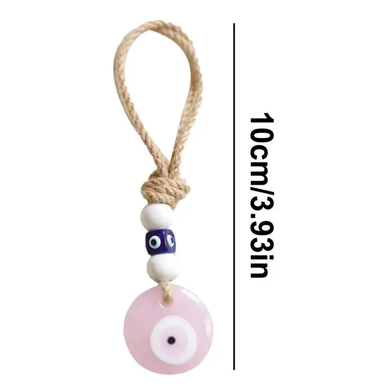 Devil Blue Eyes Car Pendant Turkish Blue Evil Eye Pendant Rear View Car Ornament Evil Eye Charm Car Decor Evil Eye Car Ornament