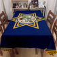 Happy Passover Rectangle Tablecloth Holiday Party Decor Jewish Pesach Seder Plate Star of David Table Cloth Passover Decorations