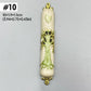 Jewish Mezuzah Case Cover Home Blessing Door Ornaments Delicate Enamel Flowers Embellished Crafts Jewish Traditional Holy Gifts
