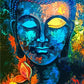 Indian Buddha Statue Meditation Chakra Mandala Print Art Canvas Poster for Living Room Decoration Home Wall Decor Picture