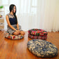 Round Floor Cushion Pillow Thickened Tatami Yoga Mat for Meditation Machine Washable Seat Cushion Office Sleeping Mat