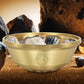 9cm Offering Bowl Brass Triple Moon Dish Small Metal Crystal Storage Bowl For Altar Meditation Yoga Studio Ceremony Mindfulness