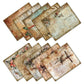 30pcs Bible Decorative Scrapbook Paper,For Bible Journaling,Faith-Based Diy Craft,Religious Art Project,Sunday Church Decoration
