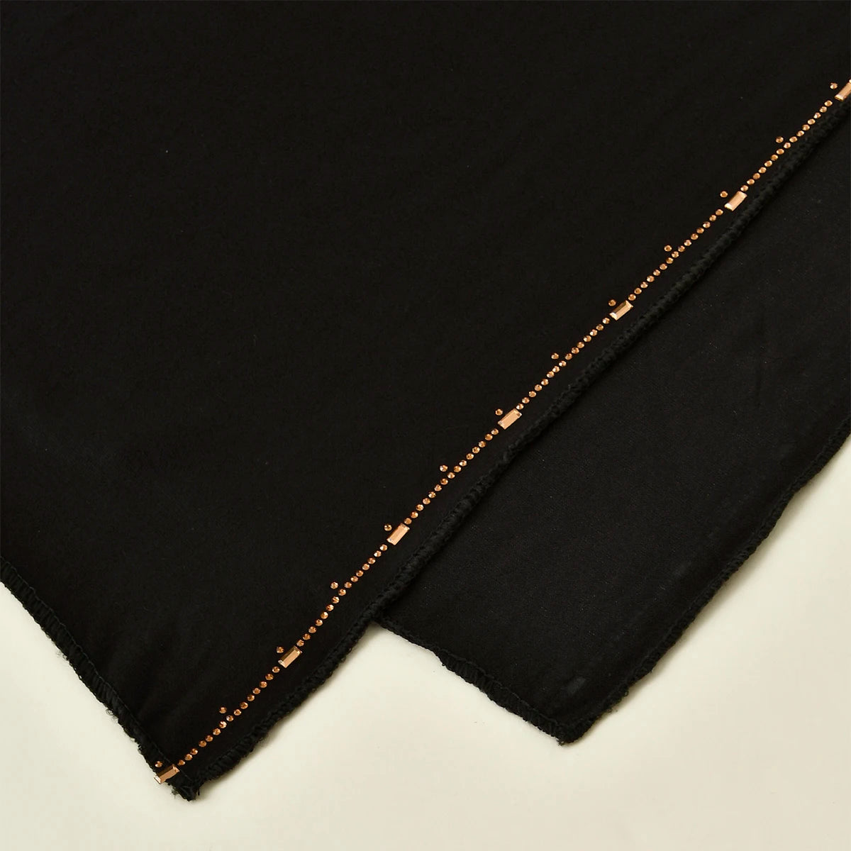 Rhinestone Modal Cotton Jersey Hijab Scarf For Women Stretch Shawl Plain Muslim Headband Fashion Solid Color Long Muffler