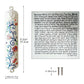 Hand Painted Door Mezuzah Ornament with Screw Zinc Alloy Jewish Mezuzah Case Cover Delicate Embellished Door Wall Hanukkah Decor