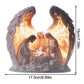 Radiant Praying Angel Statue  A Calming And Warm Desktop Decoration The Perfect Gift For Your Home Office Or Cafe Decor
