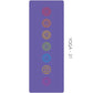 Zen Rhyme 1mm Natural Rubber Suede Yoga Mat Foldable Portable Anti-Slip Drape Gym Meditation Fitness Workout Gymnastics