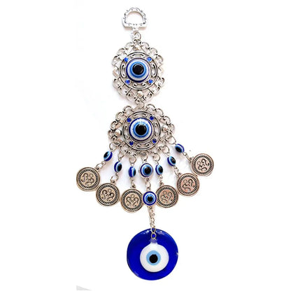 Turkish  Navy Blue Evil Eye Hanging Ornament Butterfly Horseshoe&Elephant Hanging Ornament Blessing Ornament Home Decor