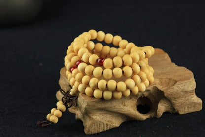 108 Beads 8mm Sandalwood Buddhist Jewelry Buddha Wood Prayer Bead Mala Unisex Men Bracelets & Bangles Jewelry