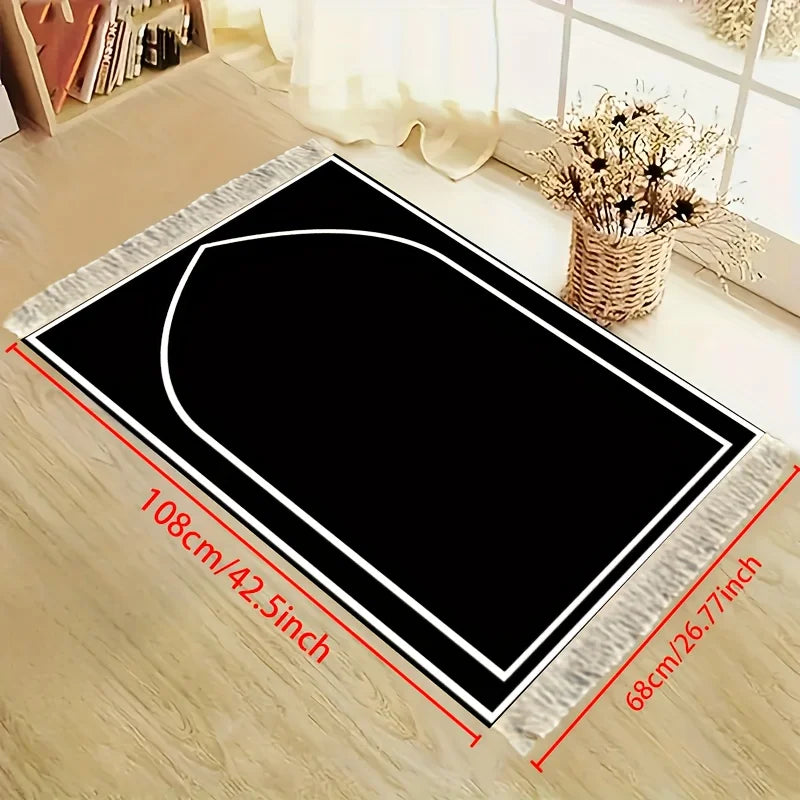 VIKAMA Muslim Prayer Mat Foldable Prayer Mat for Men Women Daily Prayer Mat Portable Indoor Outdoor Travel Prayer Rug