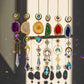 Hanging Crystals for Windows, Agate Pendant Suncatcher Crystal Prism Balls, Rainbow Maker