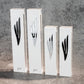 Custom Modern White Acrylic Mezuzah Case with Shin Logo Personalized Engraving Name/ Blessing Judaica Door Decor New Home Gift