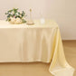 Rose Gold Satin Tablecloth,Nordic Style Elegance Wedding Dust-Proof Table Cover,For Dinning Birthday Party Tabletop Decor