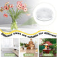 Round Ikebana Stem Holder Clear Flower Suction Cup Holder Flower Arranging Fixed Base Pot Vase Floral Rubber Bracket Home Decor