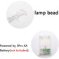 Star Moon Light String, 3M 20 LED Ramadan Decorative Star and Moon String Battery Powered for Wedding Festival Decoration
