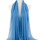 New Fashion Women Solid Chiffon Headscarf Ready To Wear Instant Hijab Scarf Muslim Shawl Islamic Hijabs Arab Wrap Head Scarves