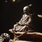Ceramics  Little Monk sculptures and figurines  ceramic buddha statue Home Room Office Wealth Luck Feng Shui Decor blessing gift