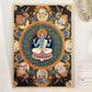 Hindu God Spiritual Serene Forest Temple Scene Indian Nature&Wildlife Poster Canvas Painting Wall Art Pictures Home Decor