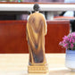 St. Joseph and Child Jesus on Base Heavenly Protectors 20cm Resin and Stone Religious Gift Decoration