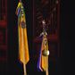 Nepal Auspicious Prayer Flag with Arrow Tibetan Buddhist Five Color Banner for Wealth and Luck