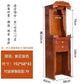ZMLSolid Wood Altar Cabinet Buddha Niche Clothes Closet Altar New Chinese Three-Layer Household Buddha Shrine