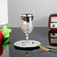 Golden Silver Cup Plated Kiddush Nickel Plated Wine Cup With Saucer Judaica Shabbos Wine Cup Passover For Shabbat Havdalah Gift