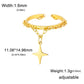 LIKGREAT Star of David Ring Jewish Hang Pendant Rings Stainless Steel Tetragram Cross Jewelry Jewish Gift for Women Men Gifts