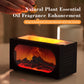 Fireplace Humidifier Aroma Flame Humidifier Fragrance Diffuser Aromatherapy Essential Oil Diffuser Fire Humidifier for Home Room