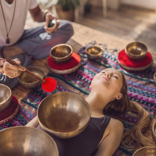 Chanting Bowl Mallet Wooden Meditation Mallet Musical Instruments Chakra Balancing Wellness Center Mindfulness Practice Inner