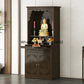 G1   Buddhist shrine stand cabinet, God of Wealth cabinet, household Buddha statue, Guan Gong Bodhisattva worship altar cabinet