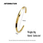 Metal lady's bracelet. Simple opening rotating rhombic stainless steel brooch. Jewelry for the wife's wedding party.