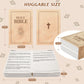 John 3 Pink Cutest Bible Memory Foam Pillow with Bible Throw Pillow Learn the valuable lesson Learn the valuable lesson