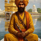 Khalsa Sikh Bold Warrior Retro Religion Poster Print Wall Art Pictures Canvas Painting Living Room Bedroom Home Decor Gift