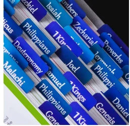 Bible Tabs for Women and Men Easy to Remove & Read Bible Book Tabs for Study Bible Index Tabs for Old and New Testament Bible