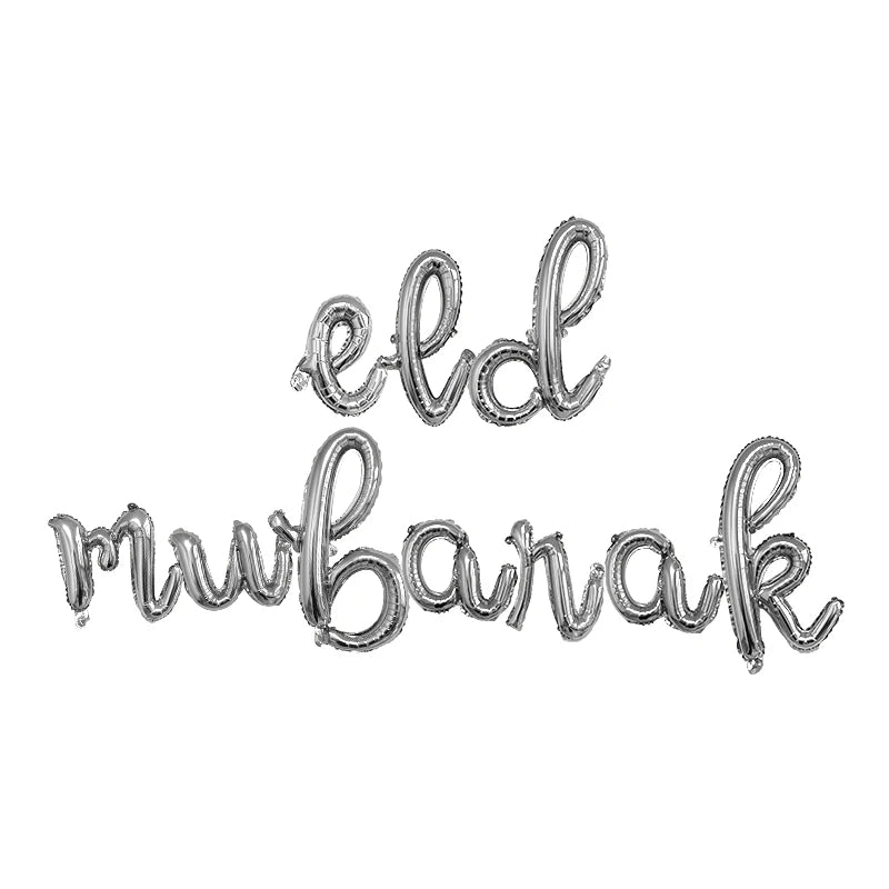 1set Moon Star Balloon Set for Muslim EID Mubarak Festival Home DIY Decoration Ramadan Kareem Kids Birthday Party Ballon Globos